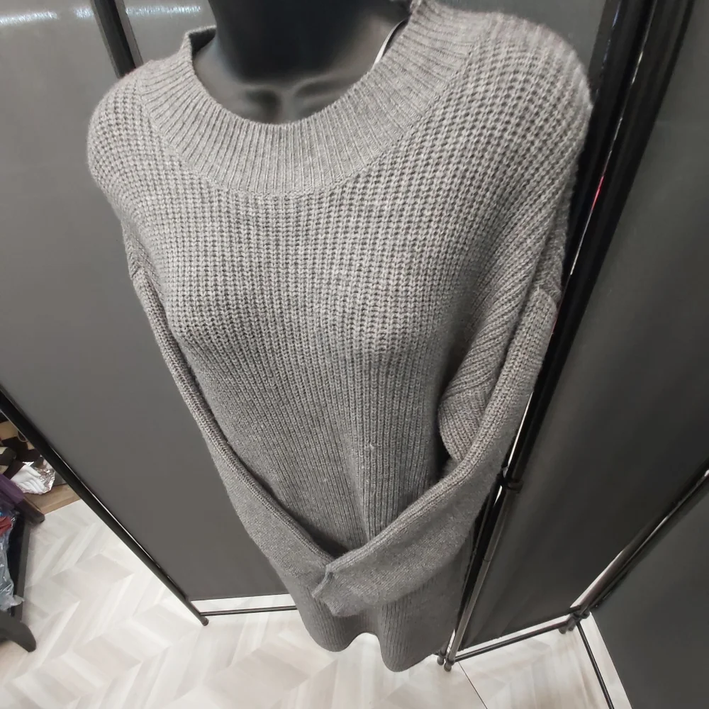 Dreamers by Debut Gray Knit Dress - Picture 2 of 10